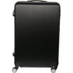 Duża Walizka Podróżna Matrix 550 z Blokadą Szyfrową i 4 Obrotowymi Kółkami, Mocny ABS Plus, Kolor Czarny. - obrazek 2