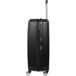 Duża Walizka Podróżna Matrix 550 z Blokadą Szyfrową i 4 Obrotowymi Kółkami, Mocny ABS Plus, Kolor Czarny. - obrazek 3