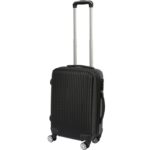 Odporne na Uszkodzenia Czarne Walizka Podróżna Matrix 550 z Dwoma Komorami i Systemem Blokady Szyfrowej