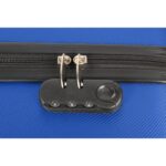 Wytrzymała Walizka Podróżna Kabinowa MATRIX 1350 z ABS, 4 Kółkami i Zabezpieczeniami - Niebieska - obrazek 2