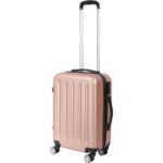 Odporne Walizka Podróżna Matrix 350 z Mocnym Materiałem ABS Plus i 4 Obracanymi Kółkami