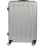 Odporna Walizka Kabinowa z ABS Plus Matrix 150 z 4 Kółkami i Dwupoziomowym Stelażem - Srebrna - obrazek 2