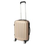 Walizka podróżna Kabinowa Matrix 1150 z ABS Plus i zamkiem szyfrowym - Kolor Złoty