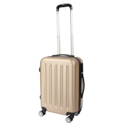 Walizka podróżna Kabinowa Matrix 1150 z ABS Plus i zamkiem szyfrowym - Kolor Złoty