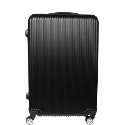 Walizka Kosmo 1100, Średnia, Odporna na Uszkodzenia z Bezpiecznym Zamkiem Szyfrowym, Czarna