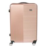 Walizka podróżna średnia Kosmo 650, ABS Plus, kolor pudrowy róż metalik - obrazek 3