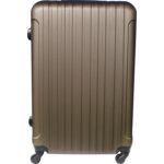 Walizka podróżna Kabinowa Kosmo 970 ABS Plus z Blokadą Szyfrową i Dwustopniową Teleskopową Rączką, Brązowa - obrazek 2