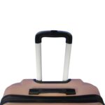 Walizka podróżna, średnia Złoty Kosmos 1200, z tworzywa ABS, na 4 obrotowych kółkach - obrazek 3