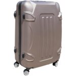 Walizka Duża Kosmo 1500 ABS Plus z Blokadą i Obrotowymi Kółkami 360 stopni - Kolor Brązowy