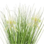 Sztuczna trawa dekoracyjna pampasowa w kolorze zielonym 50 cm - obrazek 3