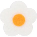 OZDOBY WIELKANOCNE ZESTAW KWIATKÓW 10 SZT NA PRZYLEPIEC/2 - obrazek 2