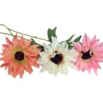 Słonecznik Pomarańczowy Decor - Kwiat Pojedynczy 64cm - obrazek 2