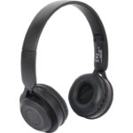 SŁUCHAWKI BEZPRZEWODOWE SKŁADANE NAUSZNE KOLOR CZARNY