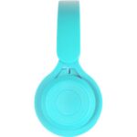 SŁUCHAWKI BEZPRZEWODOWE SKŁADANE NAUSZNE KOLOR TURKUSOWY - obrazek 3
