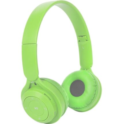 SŁUCHAWKI BEZPRZEWODOWE SKŁADANE NAUSZNE KOLOR ZIELONY