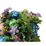 KULA BUKSZPANOWA Z JAJKAMI DEKORACJA WIOSENNA 12CM - obrazek 2