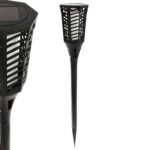 Prosta w Użyciu Lampa Solarna Goliata w Kolorze Czarnym, Odporna na Warunki Atmosferyczne