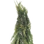 Sztuczne drzewko CHOINKA OŚNIEŻONA W JUCIE 50 CM - obrazek 2