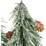 Ozdoba bożonarodzeniowa TRZY CHOINKI NA PNIU 22 CM - obrazek 2