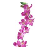 Gałązka storczyka w kolorze fioletowym 70 cm - obrazek 3