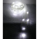 Wstążka Dekoracyjna z Białymi LED 50 Światełek, Długość 3m, do Użycia Wewnętrzne - obrazek 3