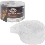 Wstążka Dekoracyjna z Białymi LED 50 Światełek, Długość 3m, do Użycia Wewnętrzne