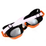 Okulary Pływackie dla Dzieci Pomarańczowe - Ochrona i Komfort dla Oczu - obrazek 3
