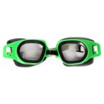 Okulary do Pływania dla Dzieci z Ochroną przed Chlorem, Zielone, regulowane - obrazek 2
