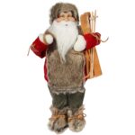 ŚWIĘTY MIKOŁAJ świąteczny FIGURKA skandynawski DEKORACJA ozdoba 46 cm - obrazek 2