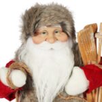 ŚWIĘTY MIKOŁAJ świąteczny FIGURKA skandynawski DEKORACJA ozdoba 46 cm - obrazek 3