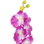 Sztuczna Gałązka Storczyka Fioletowego - 68 cm - obrazek 2