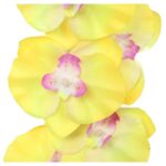 Gałązka storczyka w kolorze żółtym 68 cm - obrazek 2