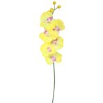 Gałązka storczyka w kolorze żółtym 68 cm