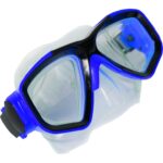 MASKA DO NURKOWANIA OKULARY GOGLE DLA DZIECI NIEBIESKIE - obrazek 2