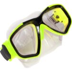 Maska Nurkowa dla Dzieci - Bezpieczne i Komfortowe Gogle Nurkowe, Żółty Kolor, Dla Dzieci Powyżej 3 Lat - obrazek 2