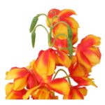 Gałązka storczyka dzwonkowatego w kolorze pomarańczowym 84 cm - obrazek 3