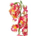 Gałązka storczyka dzwonkowatego w kolorze łososiowym 84 cm - obrazek 2