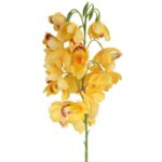 Gałązka storczyka dzwonkowatego w kolorze żółtym 84 cm - obrazek 2