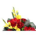 Stroik Nagrobny Elegancka Kompozycja w Stonowanych Kolorach NR 4 - obrazek 3