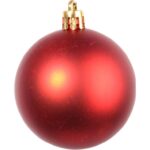 KPL.12 BOMBEK PLASTIKOWYCH CZERWONYCH 6 CM - obrazek 3