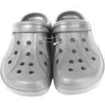 MĘSKIE KLAPKI ogrodowe/basenowe buty LEKKIE chodaki PIANKOWE SZARE 44 - obrazek 3