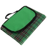 Wielofunkcyjna Mata Piknikowa w Kolorze Zielonym, Wodoodporna, Przenośna, 145x200 cm - obrazek 2