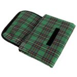 Wielofunkcyjna Mata Piknikowa w Kolorze Zielonym, Wodoodporna, Przenośna, 145x200 cm - obrazek 3