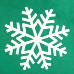 Ozdoba Osłona Dywanik Mata na Stojak pod Choinkę ZIELONA - obrazek 2