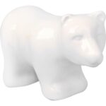 NIEDŹWIEDŹ  FIGURKA CERAMICZNA 13CM - obrazek 2