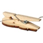 Girlanda LED z Klamerkami na Zdjęcia - Bałwany, Czerwone, Zasilanie Bateryjne - obrazek 3