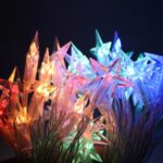 Multikolorowe Lampki LED w Kształcie Gwiazdek - Sznur 30 Sztuk - Zasilanie Bateryjne - obrazek 3