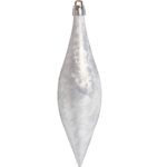 Zestaw 9 Białych Plastikowych Sopli Dekoracyjnych 15 cm z Efektem Zmrożenia - obrazek 3