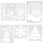 Szablon na okno papierowy duży 5 obrazów