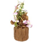 DEKORACJA WIOSENNA KOMPOZYCJA KWIATOWA RÓŻOWA